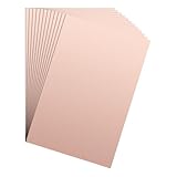PATIKIL 4.8x7.2 Zoll Einseitige Kupferkaschierte Leiterplatte PCB 12 Stück 1.2mm Dicke FR4 Kupferbeschichtete Universelle Schaltungsprototypenplatine Für Ätz DIY PCB Kit