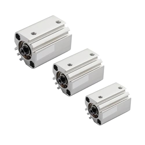 Cilindro neumático CQ2B de 12mm de diámetro y carrera de 20mm para automatización fina 2