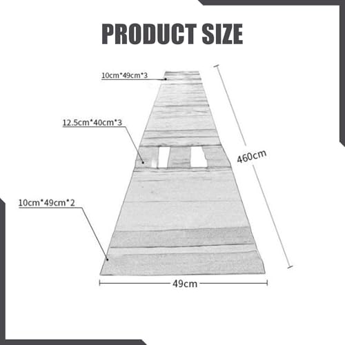 MotiveTech Correa de para Palets, Envío, Alta Estabilidad, Elástica, Transporte, Ajustable, Azul, 46 Cm X 460 Cm - imagen 2