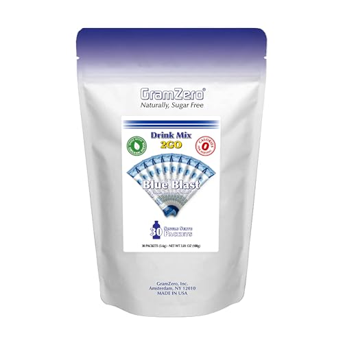 GramZero 2GO Sticks - Lemonade, Zero Calorie Sugar Free Drink Mix, Stevia Sweetened, Great For Nutrition Club Loaded Tea To Go Kits