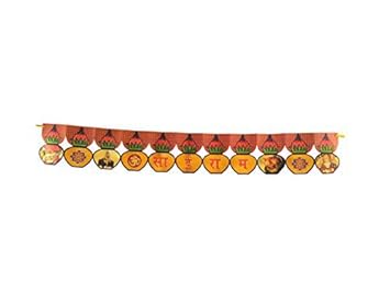 SHINDE EXPORTS Saibaba Decorative Toran Door Hanging/Festoon Non tearable Glossy Material