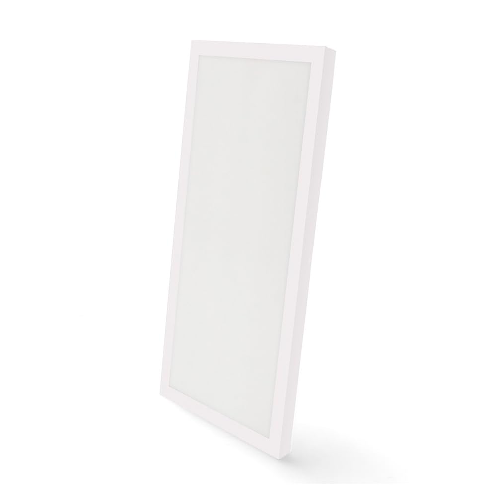 M Ledme - Pannello LED rettangolare da superficie, serie Home, luce regolabile da calda a fredda, CCT, 90X30 cm, 36W, IP40, progettato per interni asciutti