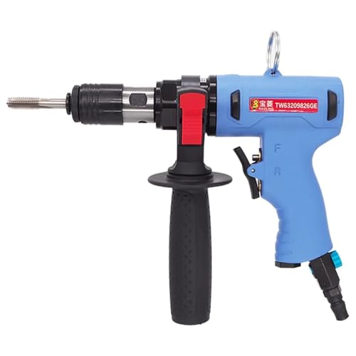 Handheld Pneumatic Tapping Machine M3-M12 Strong Tap Drilling Machine Gun Type Air Power Wire-Returning Thread Machine Set