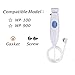 Wasserflosser-Water-flosser-Teeth-Oral-Irrigator, Rechargeable-Waterproof,Portable Cordless,Water flossers, 3 Modes 4 Nozzles, for Home&Travel 100 Design 900 (Green White)