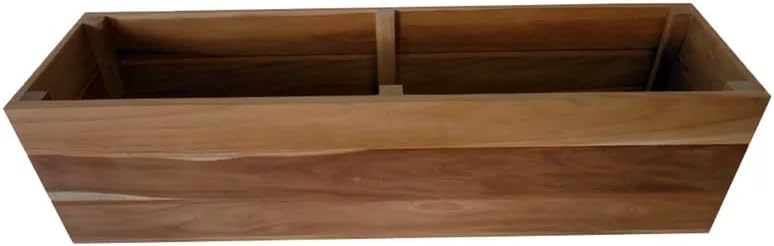 Window Box Teak Planter, 36" x 12" x 12"