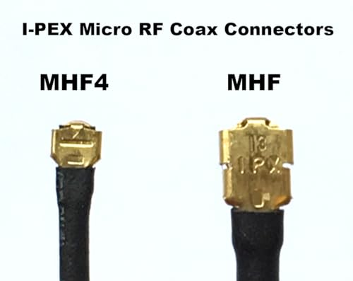 1Pair IPEX 4 MHF4 Antenna 2.4GHz 5GHz 3dBi Internal Laptop WiFi Antenna for M.2 NGFF Module 7265 8265 9260 9560 AX200 AX201 WiFi 6 Antenna Cable 50/72cm