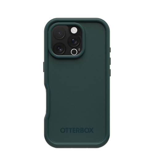 OtterBox iPhone 16 Pro FR Series Waterproof Case with MagSafe (Designed by LifeProof) - Sagebrush Green - Waterproof iPhone Case up to 2 Meters IP68 Phone Case for Swimming/Snorkeling