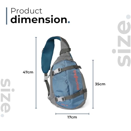Image of Tressential Sling Bag for Men Women | Cross Body Stylish Bag for Travel, Hiking, College, Camping | Chest Bag | Shoulder Bag