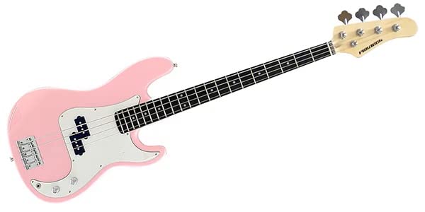 Amazon | PLAYTECH (プレイテック) エレキベース PBタイプ Pink 