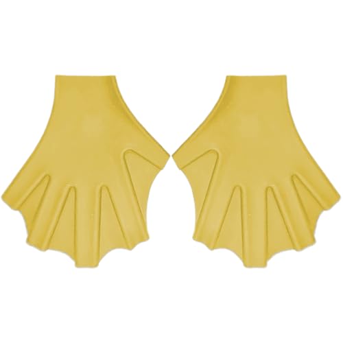 Paletas de mano para , pádel, aletas de natación de silicona – pato guantes ayudas de flotación para los adultos adolescentes en la piscina para la playa de entrenamiento de entrenamiento