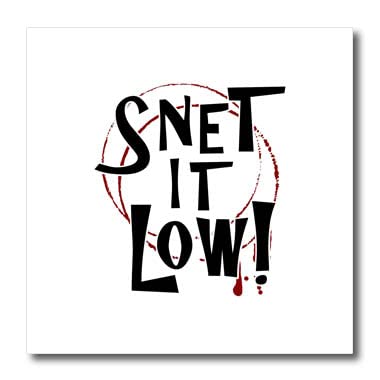 6x6 Iron on Heat Transfer for White Material - Drunk Greetings Design- Snet It Low- on Red Wine Stain backgound Christmas Design- Drunk Greetings