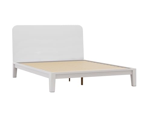 Image of Nectar Kids Bamboo Headboard - Twin - White - Attachable to Kids Bamboo Bed Frame (Sold Seperately) - Easy Tool Free Set Up - Contemporary and Durable