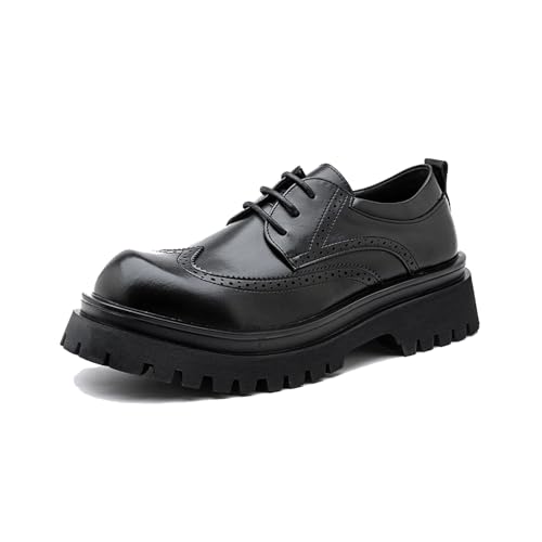 Chaussures derby brogue homme bout rond pour marcher sans fatigue