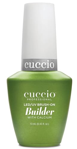 Cuccio Brush on Builder Gel with Calcium - 13ml, Clear - Long-Las...