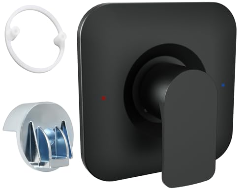 Moen-compatible matte black shower trim kit replacement