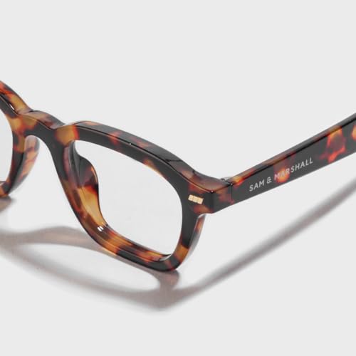 Image of SAM AND MARSHALL DAWN Eyeglass I Square Shape I Computer Glasses I Polycarbonate Frames I Unisex