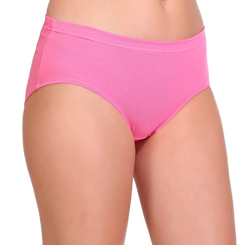 Image of SONA Women's Soft Cotton Inner Elastic Plain Daily Use Hipster Panties