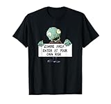 Zombie Creepy Scary Design image for Kids Boys Girls Clothes T-Shirt