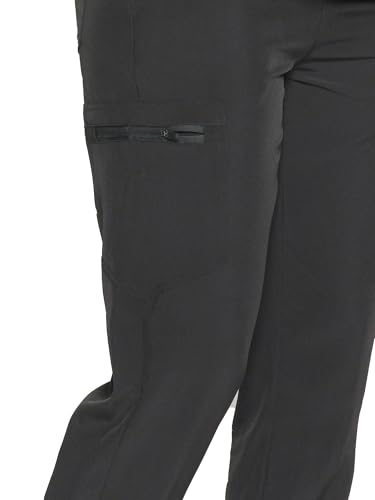 Image of COZYFIT Womens Scrub Pants - Soft Stretch Yoga Style with 5 Pockets, Slim Fit Jogger Scrubs Pants for Women