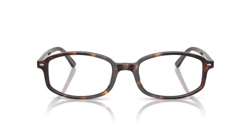 Ray-Ban RX5432 Sam Oval Prescription Eyewear Frames, Havana/Demo Lens, 54 mm