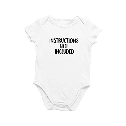 Image of Printique Organic GOTS Certified Baby Onesie Unisex Bodysuit 0-18 months - Cute Funny Design