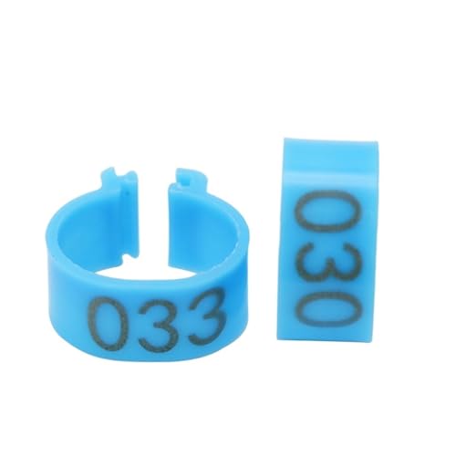 Anillos de pierna de pollo multicolor de 16 mm para gallineros