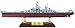 USS Missouri (BB-63) 1/700 Die Cast Model