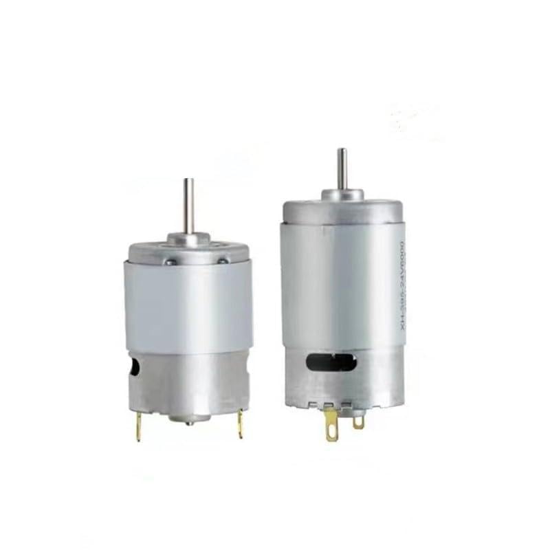 XH385/XH395 DC Motor Brush Fan Balance Car Hair Dryer Air Pump Motor - (Speed(RPM): 24V8500-shaft 10mm, Voltage(V): XH395)