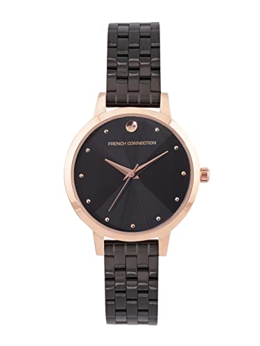 French Connection Analog Black Dial Womens Watch-FCN00017F (B0B2K2VXV3) Amazon Price History, Amazon Price Tracker