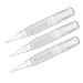 Confezione 3 Penne Twist Trasparenti 4,5 Ml, Pennello Riutilizzabile Applicatore per Olio per Unghie, Lucidalabbra, Strumento Multiuso per Trucco, Facile Usare, Design immagine