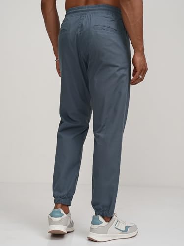 Image of Highlander Men's Cargo Jogger Trousers | Perfect for Casual Outings,Travel & Work Wear with Utility Pockets