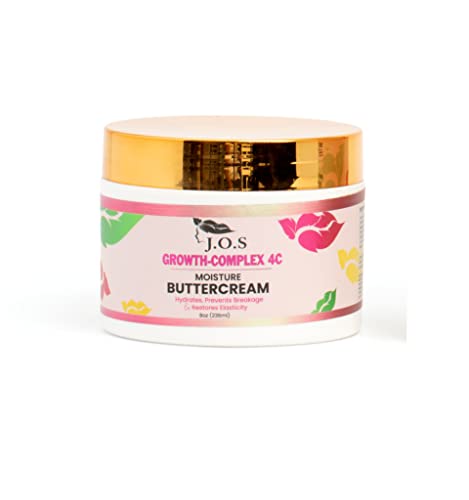 J'Organic Solutions Chebe 4C Buttercream Moisturizer & Twist Out Cream - Natural Detangling, Hair Growth, Anti-Breakage image 2