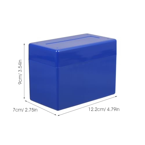 Caja Organizadora de Monedas de Plástico Azul miniatura 4