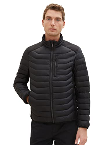 Veste matelassée hybride Tom Tailor pour homme avec col montant