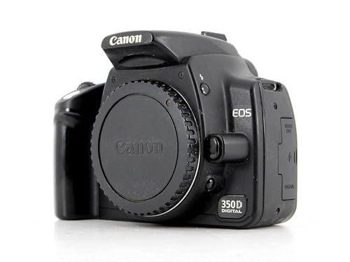 Canon EOS 350D Appareil photo numérique Reflex 8 Mpix Boîtier nu Noir