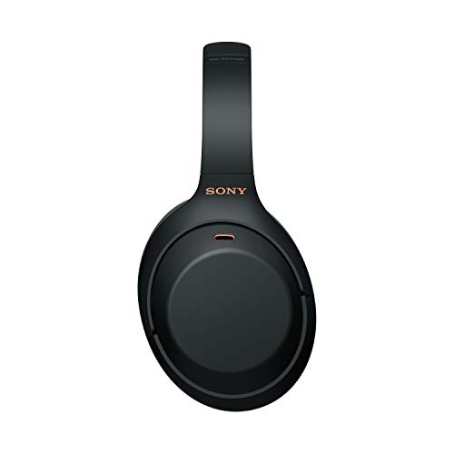 Sony WH-1000XM4 kabellose Bluetooth Noise Cancelling Kopfhörer (30h Akku, Touch Sensor, Headphones Connect App, Schnellladefunktion, optimiert für Amazon Alexa, Headset mit Mikrofon) Schwarz – Bild 3