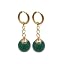 green long drop pin on