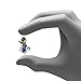 LEGO Minifigure - Legacy Jay Blue Ninja Figurine with Dual Pattern Head Neckerchief and Plastic Katanas from 71735 Ages 8+