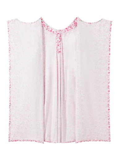 Hospital Gowns for Women Open Back Tear Away Snap Post Shoulder Surgery Short Sleeve Adaptive Clothing Nightgown3