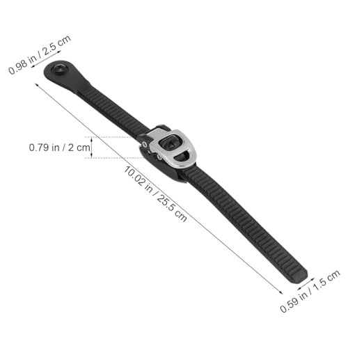 Image of balacoo Roller Skate Strap Replacement 2-Pack Adjustable Buckle Straps with Screws for Inline and Ice Skates Durable Skate Shoe Clasp Straps for Men Women Kids