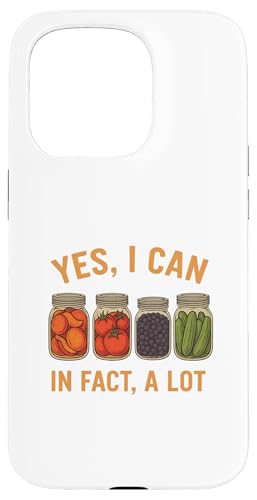 Yes We Can Funny Retro Canning Season Design X}zP[X iPhone 15 Pro p
