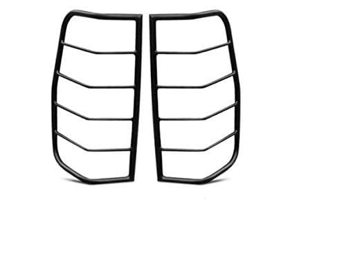 TAC Rear Tail Light Guards Cover Protector Fit 2006-2010 Hummer H3 (Exclude H3T) TLG BLACK Taillight – 1 Pair