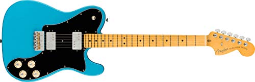 American Professional II Telecaster Deluxe MN Miami Blue - Les Beatles, Paul McCartney, John Lennon, RIngo Starr, George Harrison American Professional II Telecaster Deluxe MN Miami Blue