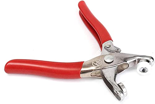 Pinzas de hierro, alicates, tenazas de carpintero, herramientas, cortadores de alambre, 150 juegos, pernos de 9,5 mm, sujetadores a presión, alicates de clip ficticio, 10 colores, kit de herramientas