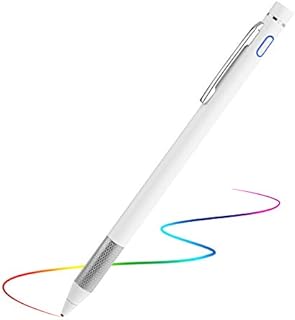Stylus Pencil for Lenovo Chromebook Flex 5 Pen,Minilabo Touch Screens Active Stylus Digital Pen with 1.5mm Ultra Fine Tip Stylist Pen for Lenovo Chromebook Flex 5 Drawing and Writing Pencil,White