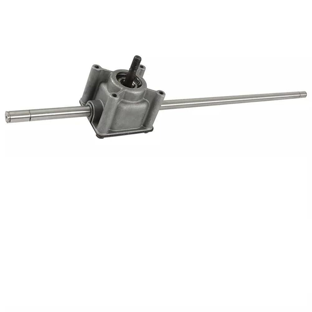 Conjunto de transmisión de repuesto para cortacésped parte #106-3956, caja de cambios de metal directa, color plateado