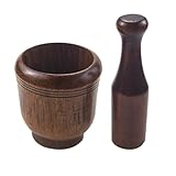 Efficient Garlic Crushing: the PRETYZOOM garlic pounder quickly crushes garlic cloves into a fine paste without electricity, enhancing flavor release for fresh seasoning and making it an essential spice crusher bowl for any kitchen Compact Space-Savi...