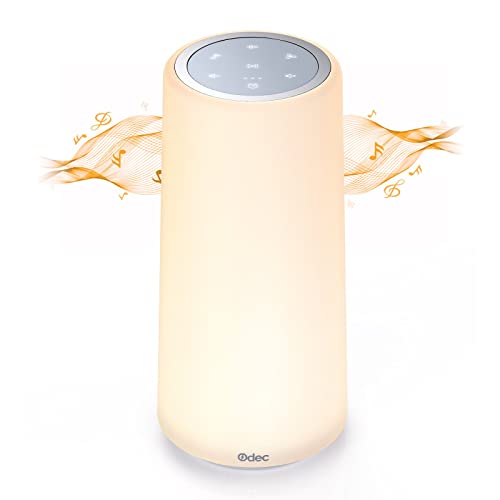 Table Lamp Odec Touch Sensor Bedside Lamp With White Noise & Changing Dimmable #TOP30