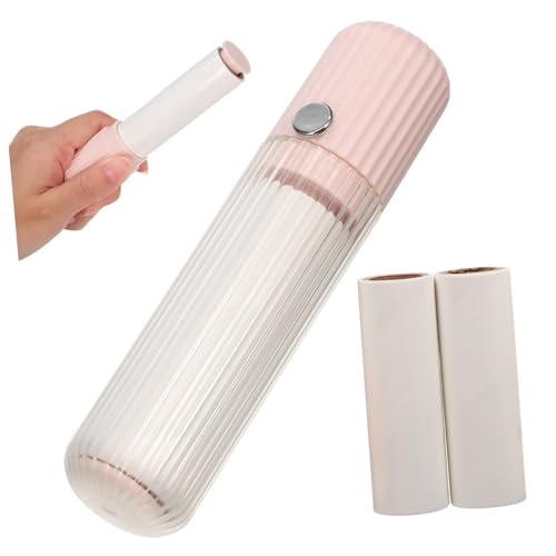 TOYZFRIENDY Rodillo Quitapelusas Portátil Compacto con Adhesivo Fuerte para Ropa y Mini de Viaje Práctico Removedor de Pelusa para Prendas y Alfombras