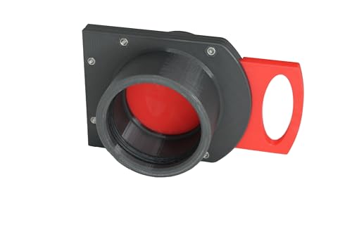 GENERIC DN 75mm Luft-Absperrschieber mit Muffe| Blastgate | PETG | Werkstattabsaugung | Absauganlage | Luftregulierung | Späneabsaugung | Abluft - Sperrschieber | Staubsammler | (DN75 mit Muffe)